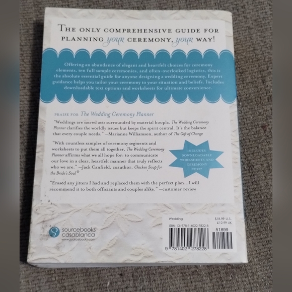 📘Judith Johnson:The Wedding Ceremony Planner:Everything You Need - Picture 3 of 4
